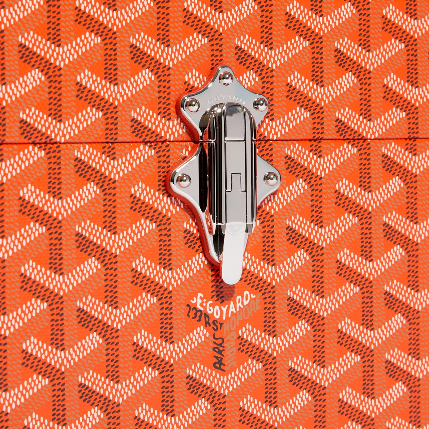Goyard Cassette Trunk Bag Orange - Image 6